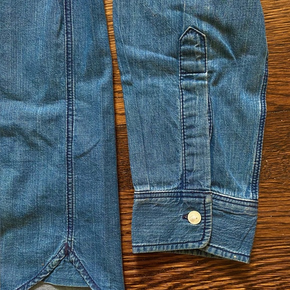 3x1 NYC Oversized Classic L/S Denim Shirt Sz XS *NWT* - Picture 4 of 10